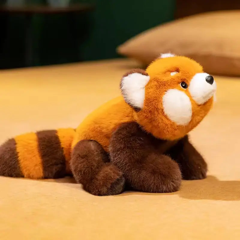 Weighted Plush Animal with Soft Fur
