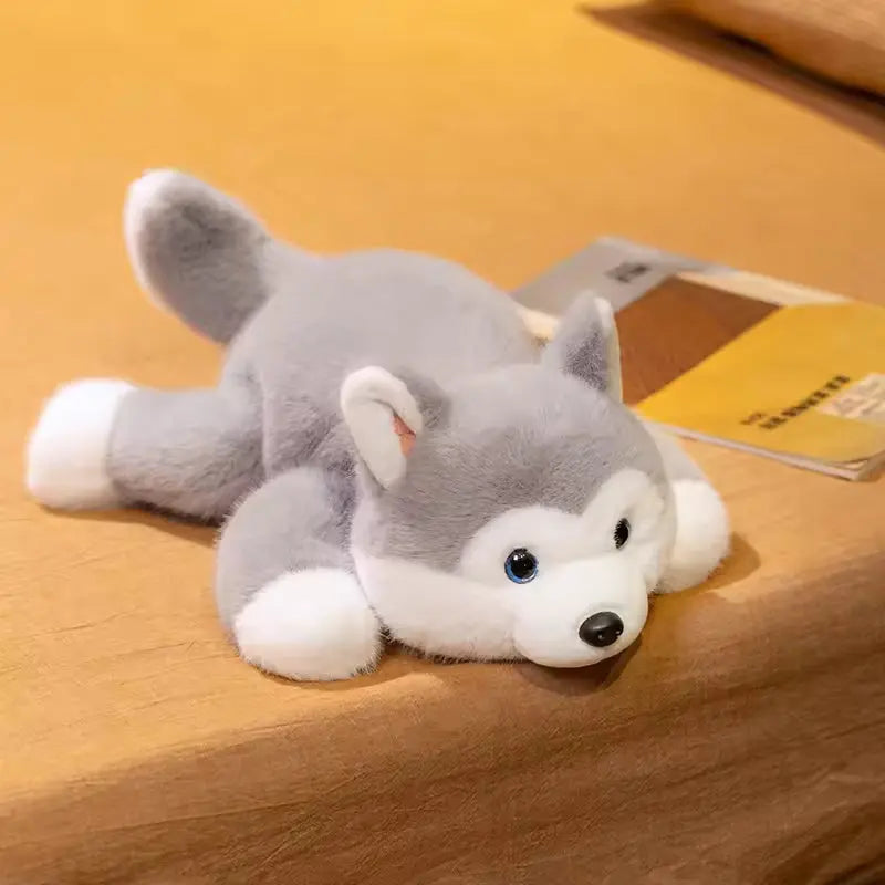 Weighted Plush Animal with Soft Fur