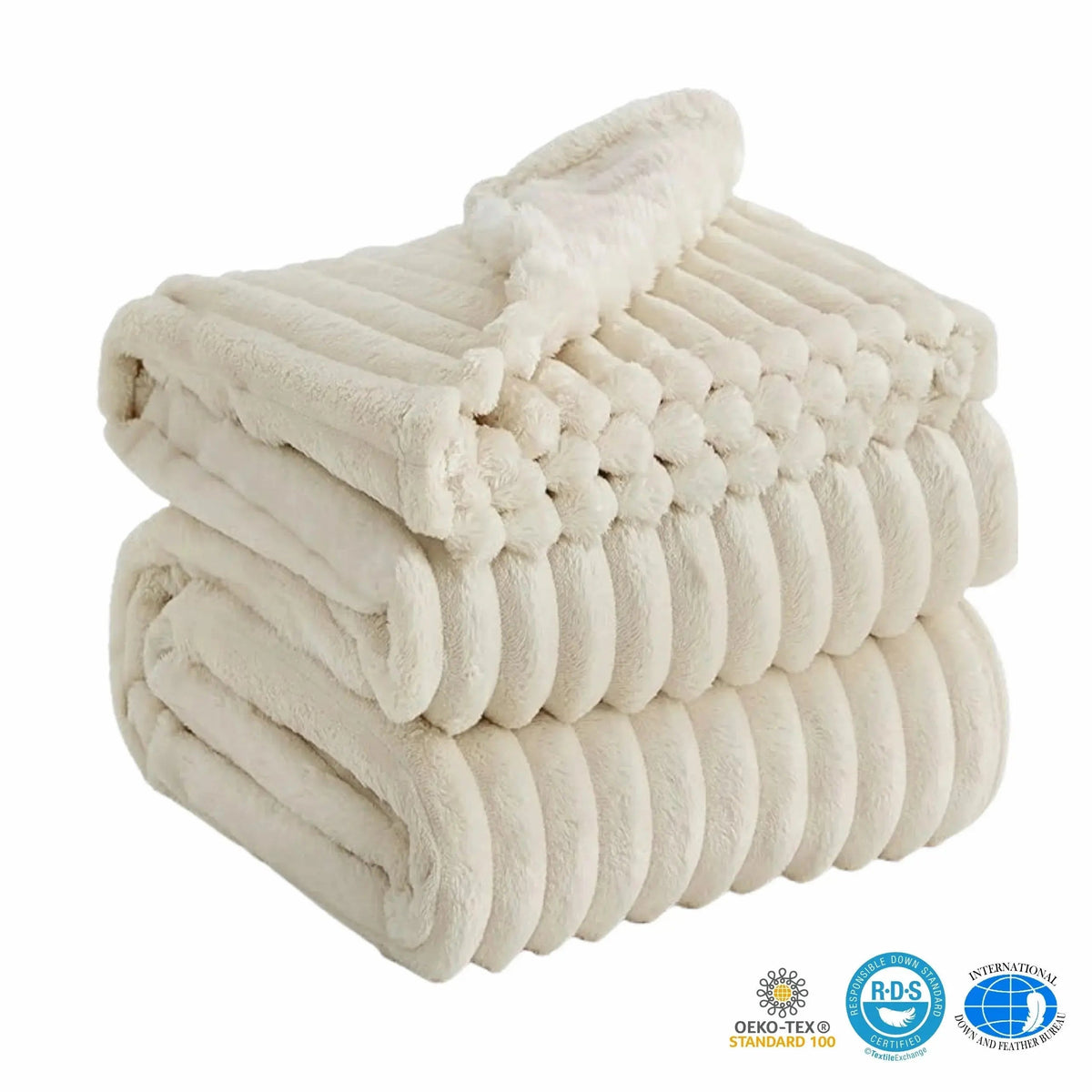 Soft Faux Rabbit Fur Blanket