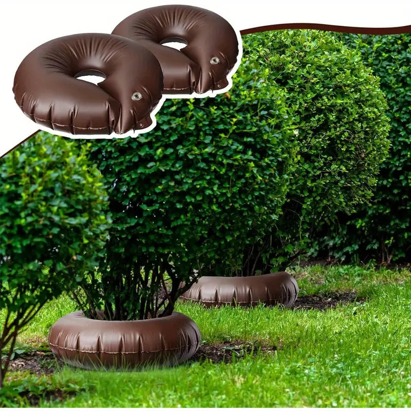 Inflatable tree watering for healthy trees