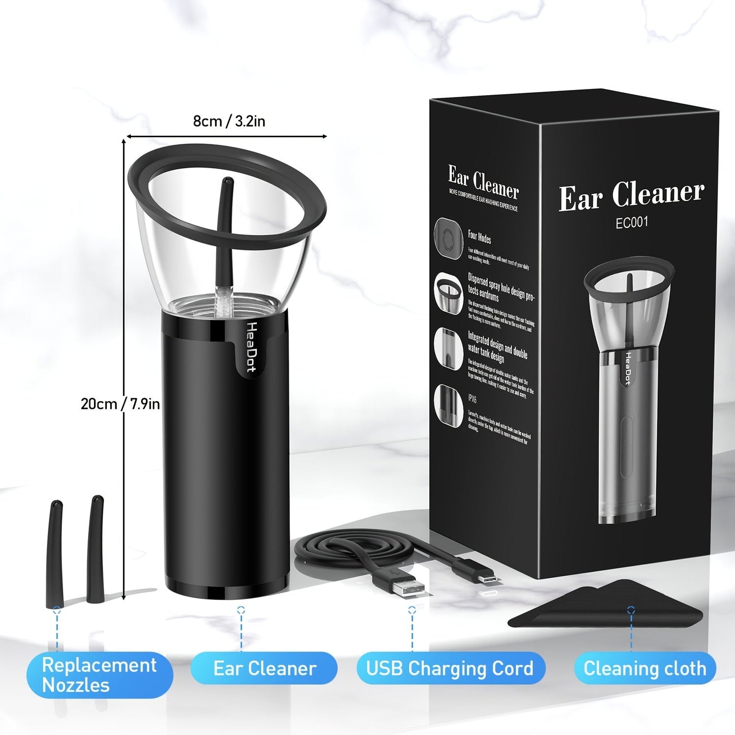 Electric Ear Cleaner – Safe Earwax Removal Tool