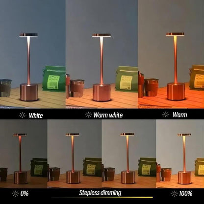 Portable Rechargeable LED Table Lamp – 3-Colour Touch Dimming – image 8