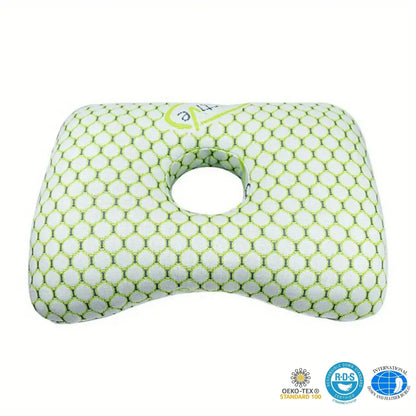 Ear Piercing Pillow – Centre-Hole Side Sleeping Cushion