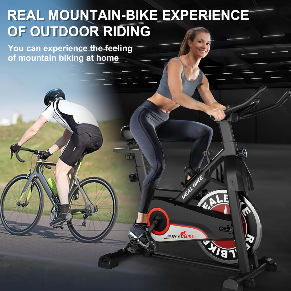 Exercise Bike – Silent Indoor Fitness Cycle