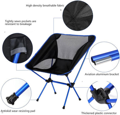 Portable Folding Camping Chair – Lightweight & Durable