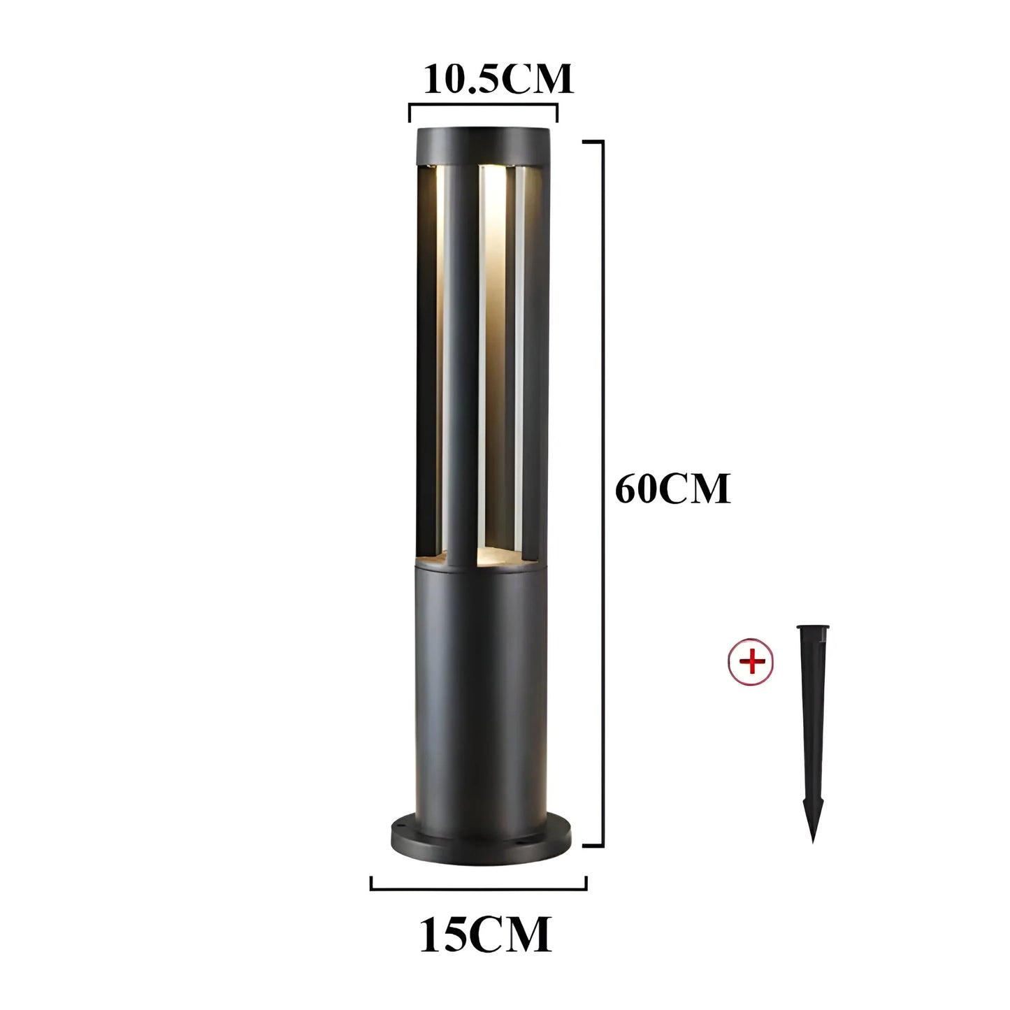 Outdoor LED Wall Light Nature Inspired Design
