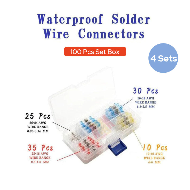 Waterproof Solder Seal Wire Connectors – Heat-Shrink Electrical Sleeves – image 10
