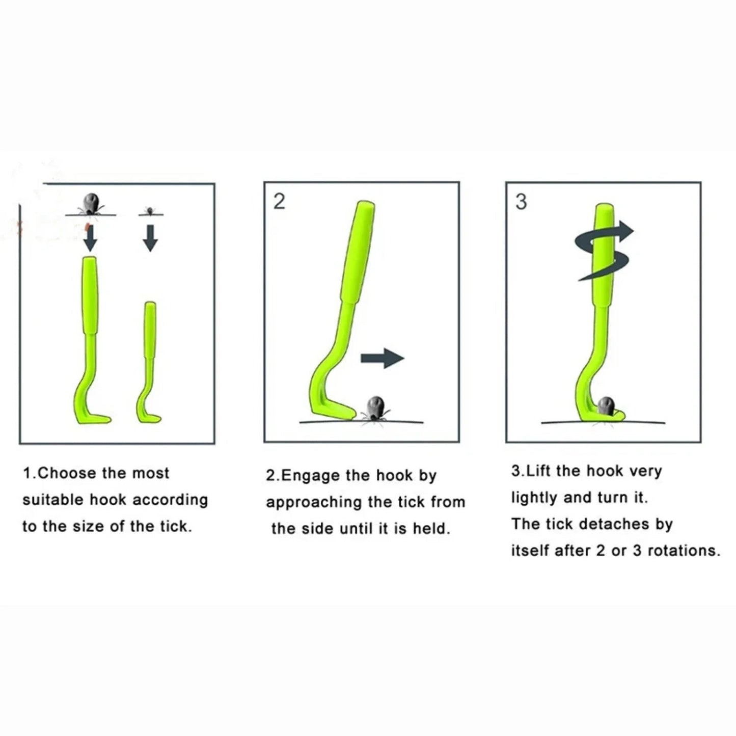 Tick Remover Tool for Dogs & Pets
