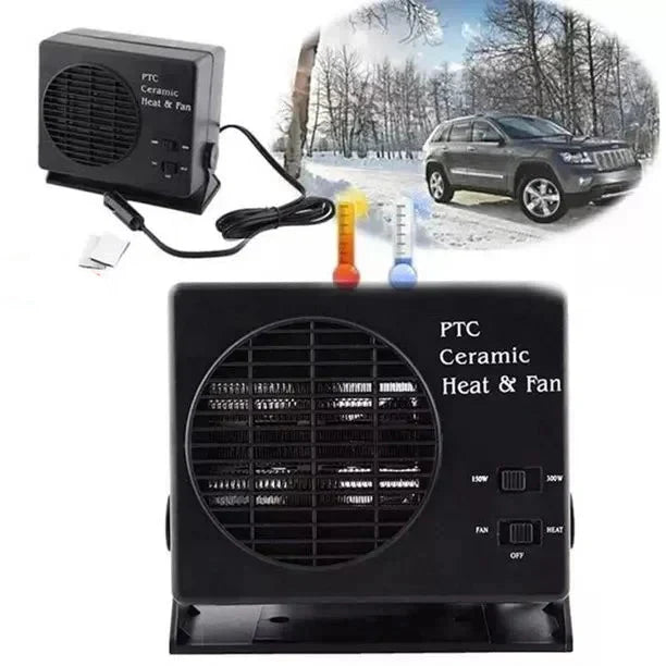 12V Ceramic Car Heater Fan – Portable Defroster