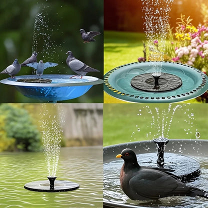 Solar Bird Bath Fountain – Automatic Garden Water Pump