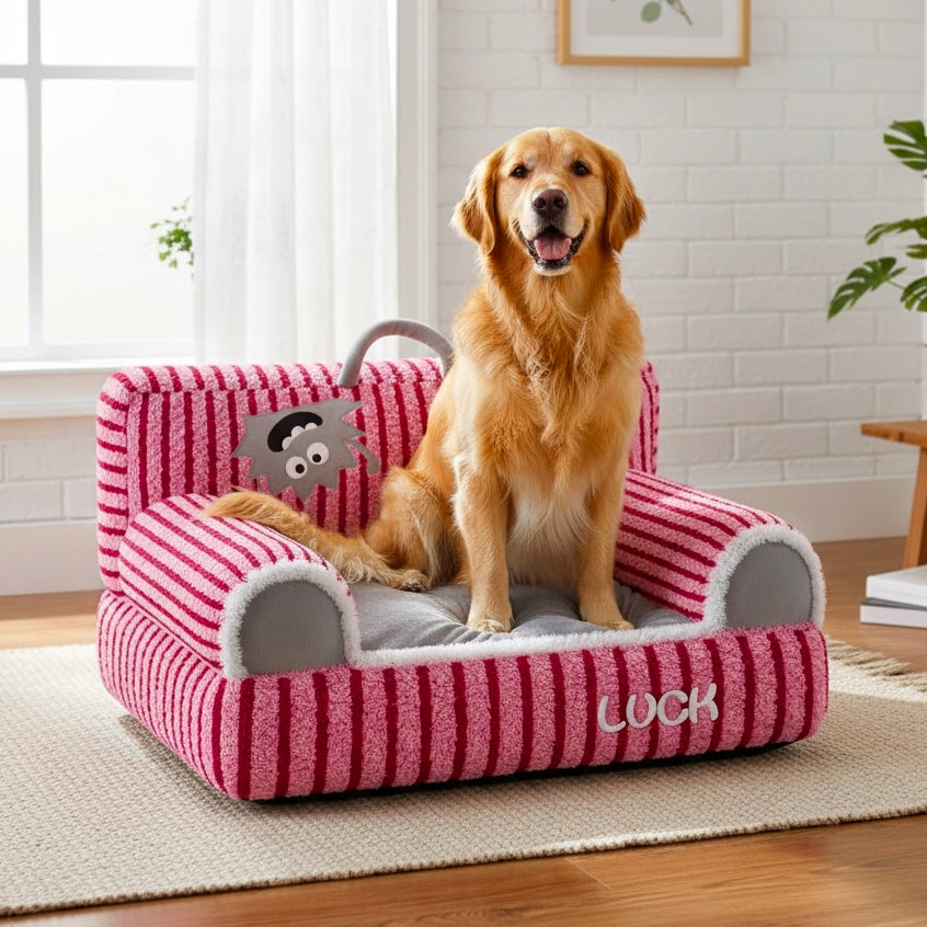 Fluffy Pet Sofa Bed – image 8