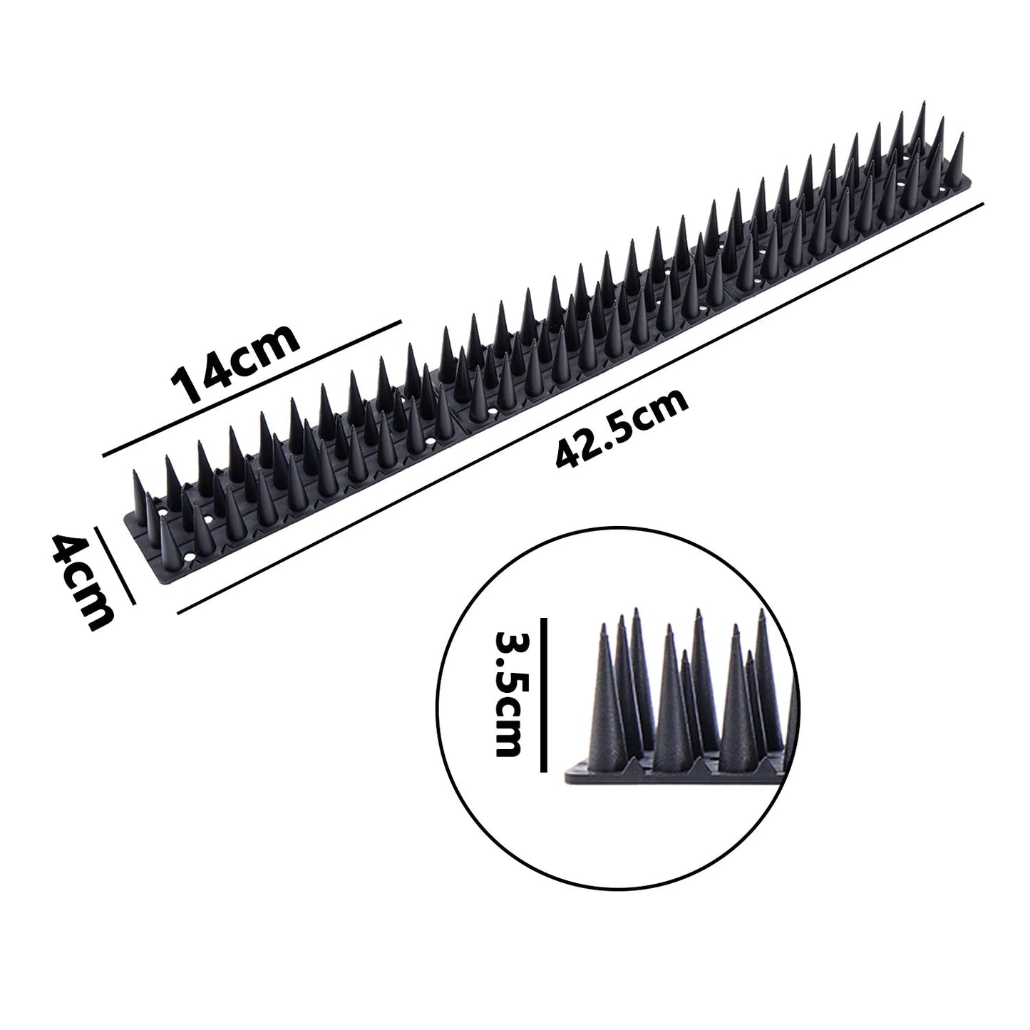 Bird Repellent Spikes for Roof & Garden Protection