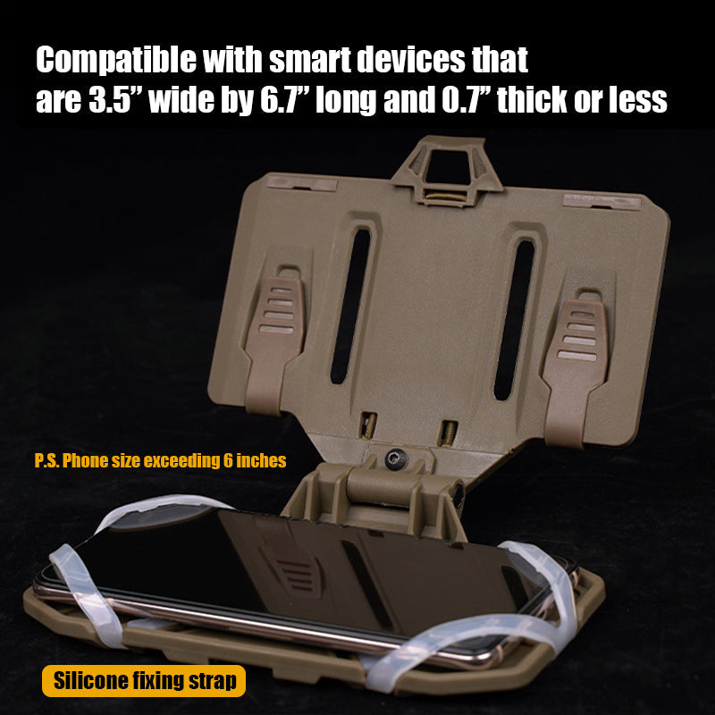 Foldable Molle Phone Holder – Tactical Vest Pouch