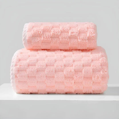 Soft Fleece Towels – 2 Pack
