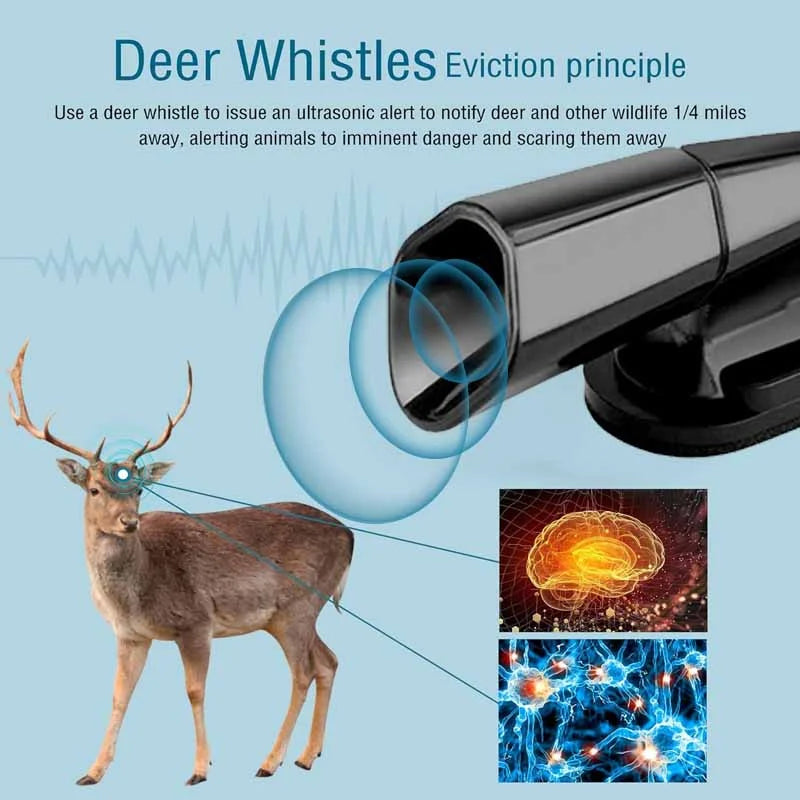 Car Deer Warning Whistle Ultrasonic Safety Device