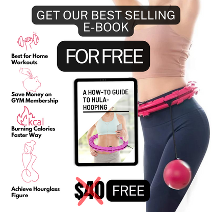 Weighted Hula Hoop – Fat Burner & Calorie Slimming Tool