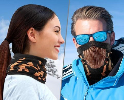 Premium Thermal Neck Gaiter – Unisex Winter Face Cover - Buy One Get One Free