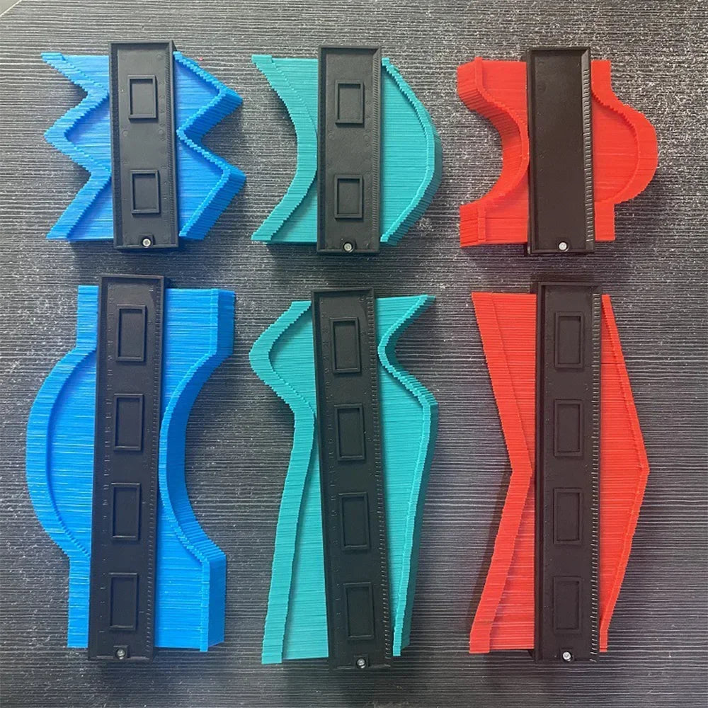 Precision Contour Gauge for Woodworking & Tiling