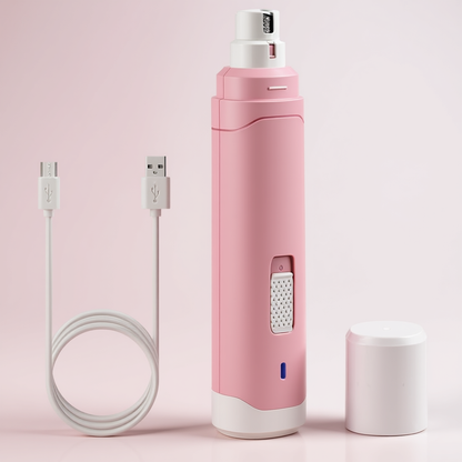 Electric Pet Nail Grinder – 2-Speed Dog & Cat Trimmer