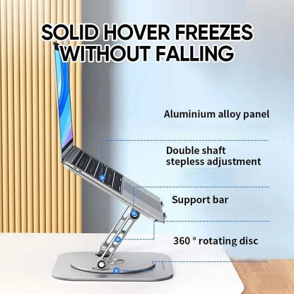 360° Rotating Aluminum Laptop Stand