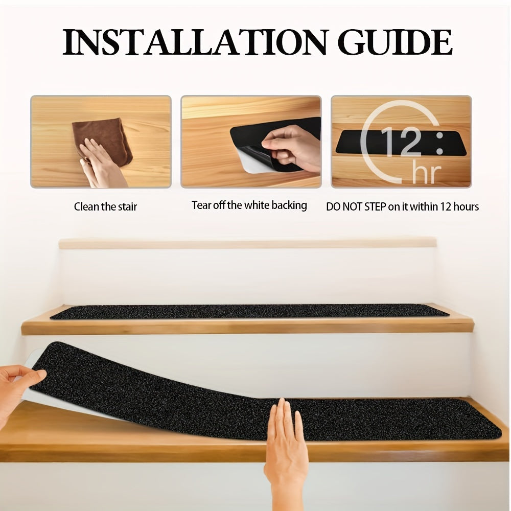 Non-Slip Stair Treads – 10 Pack