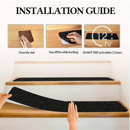 Non-Slip Stair Treads – 10 Pack