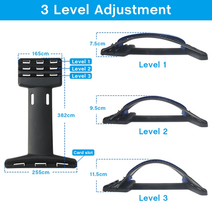 Back Relief Stretcher – Spine & Lumbar Pain Support Device