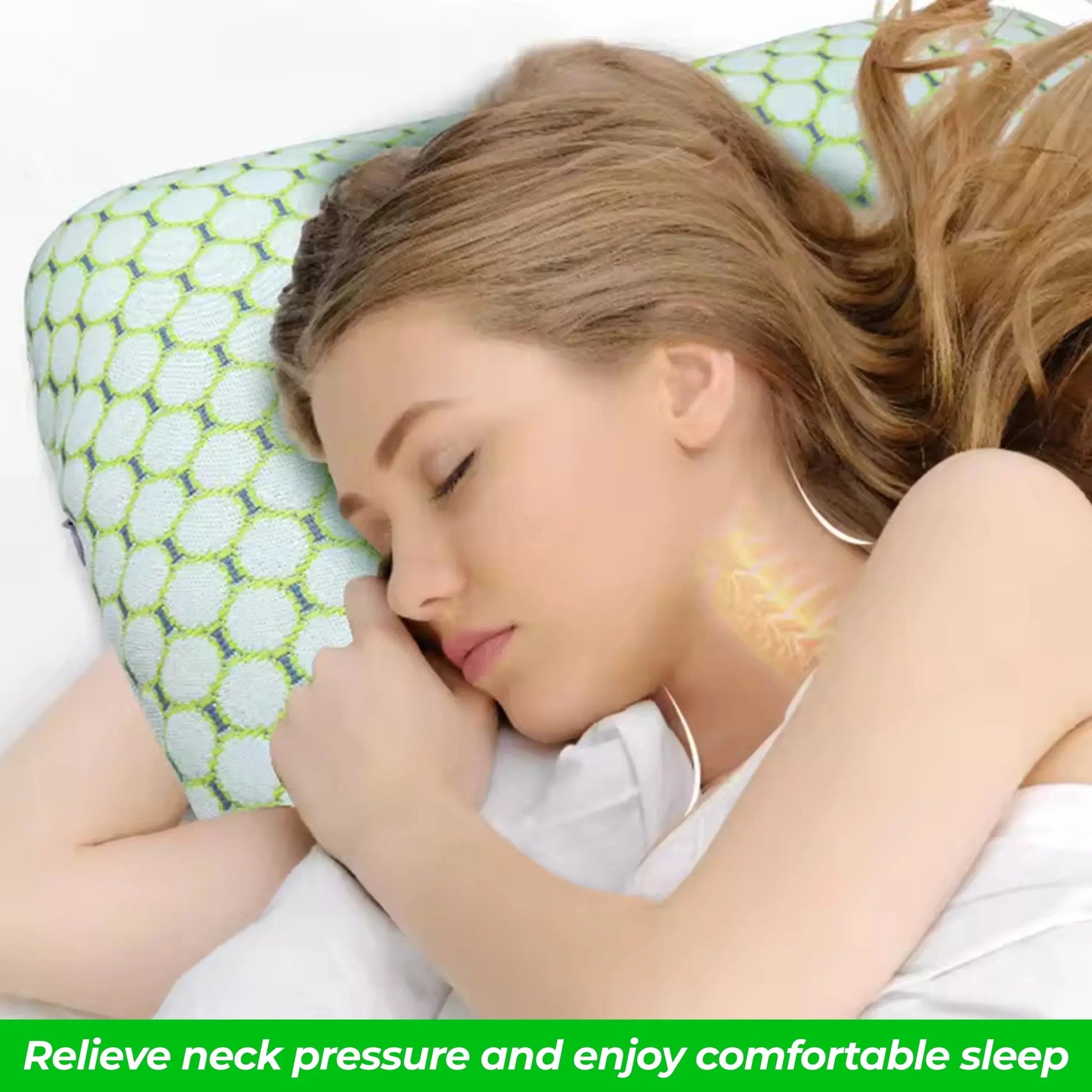 Ear Piercing Pillow – Centre-Hole Side Sleeping Cushion