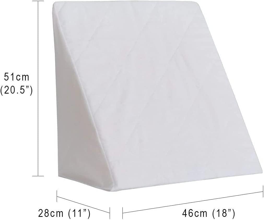 Large Triangle Wedge Pillow - Adjustable Recline Support