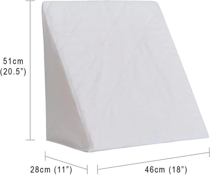 Large Triangle Wedge Pillow - Adjustable Recline Support