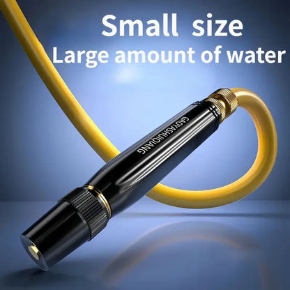 High-pressure water spray with adjustable jet