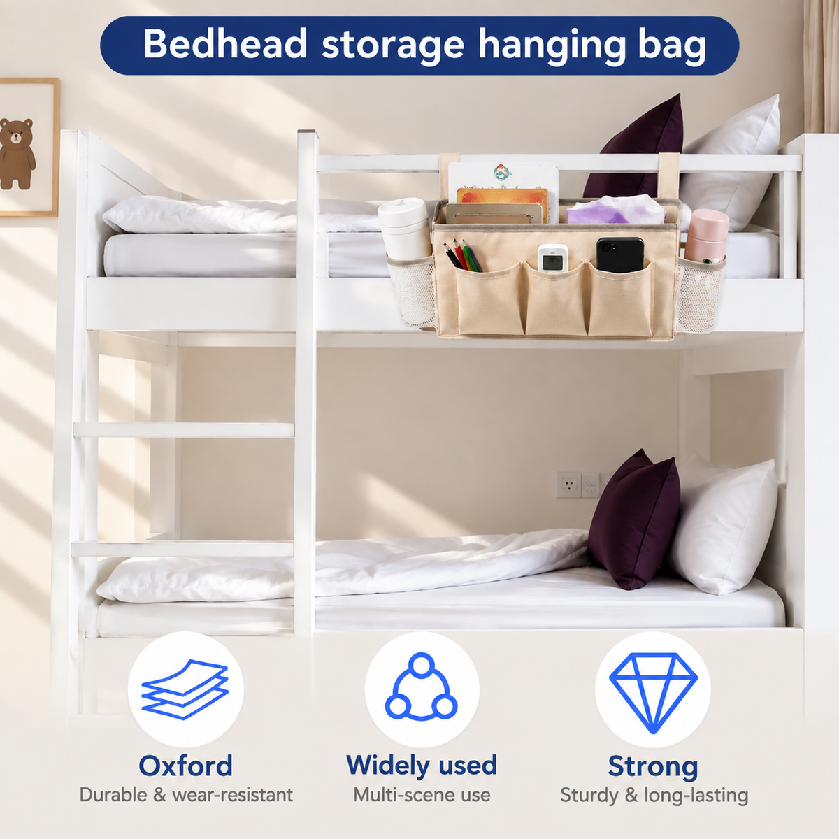 Bedside Caddy Organiser