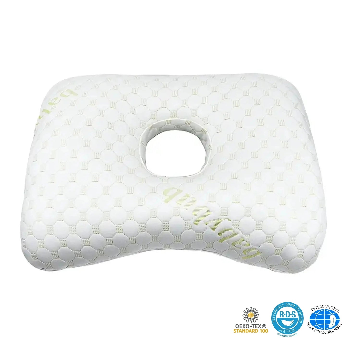 Ear Piercing Pillow – Centre-Hole Side Sleeping Cushion