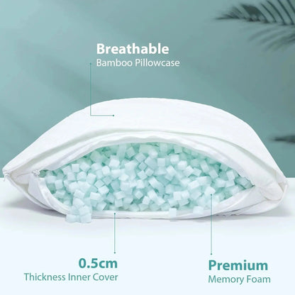 Shredded Memory Foam Pillow