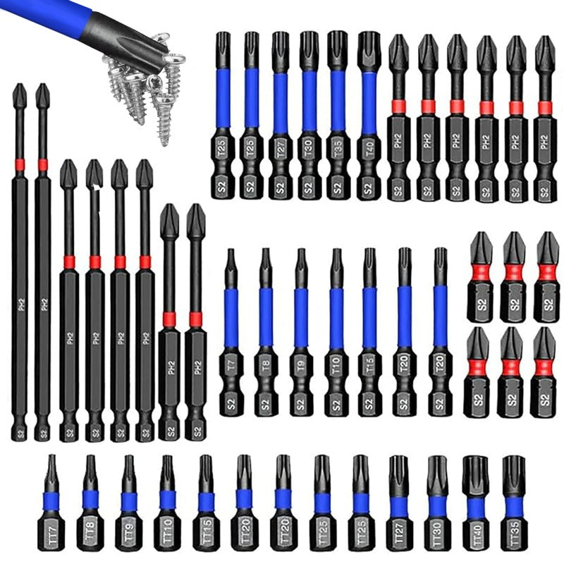 46-Piece Magnetic Nut Driver Bit Set image 1