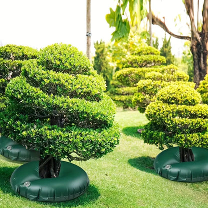 Inflatable tree watering for healthy trees