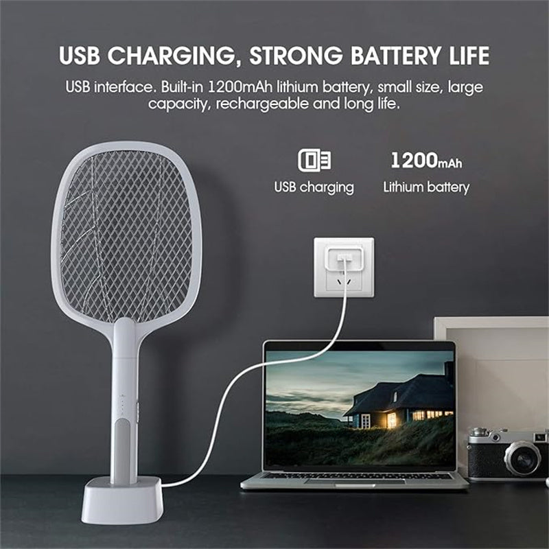 Electric Fly Swatter – Rechargeable Bug Zapper