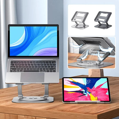 360° Rotating Aluminum Laptop Stand