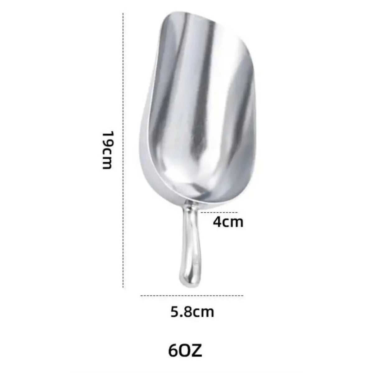 Stainless Steel Ice Scoop
