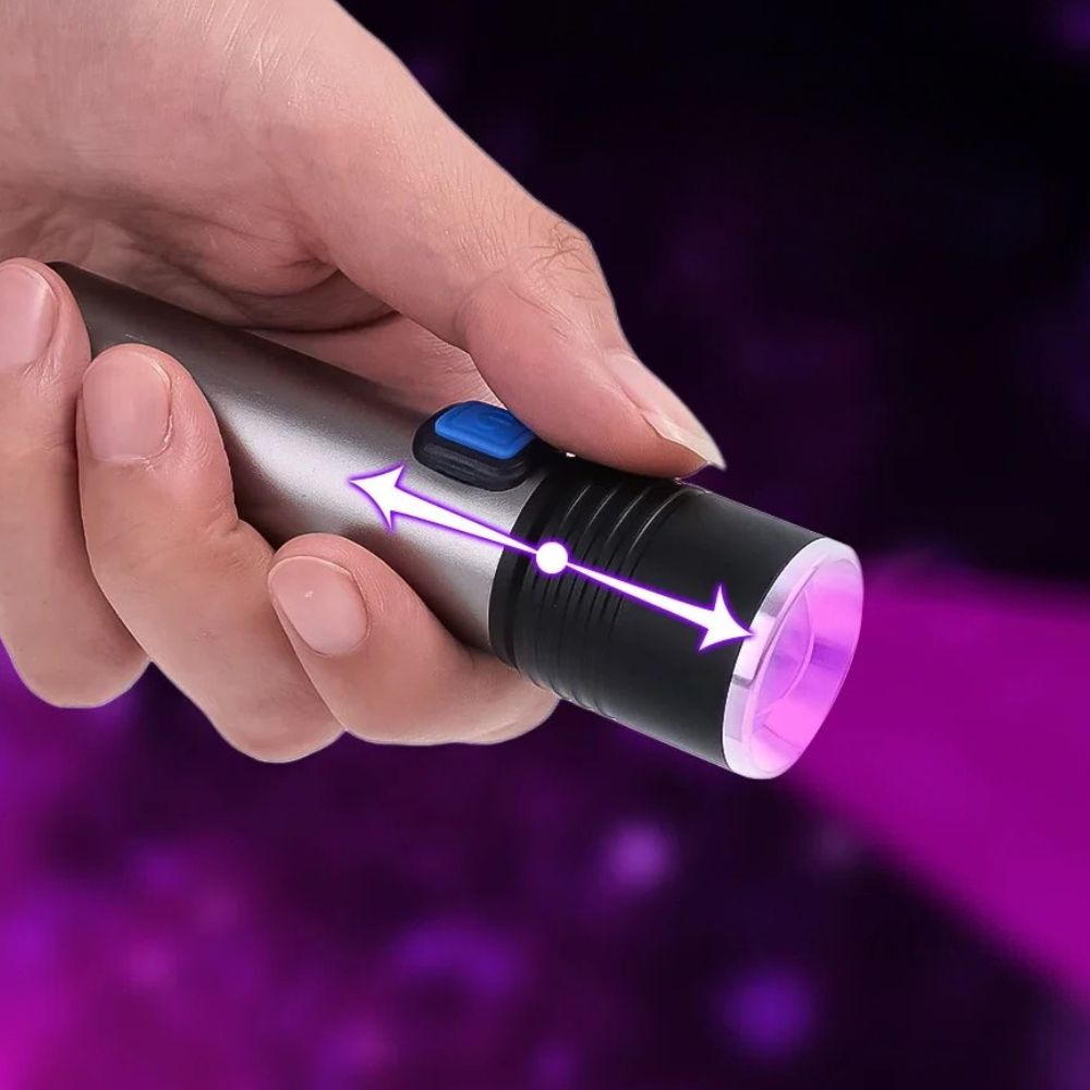 UV Blacklight Flashlight for Stain & Urine Detection