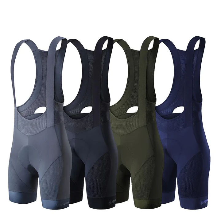 Men's 6H Padded Cycling Bib Shorts - Breathable, Quick Dry, Comfort Fit