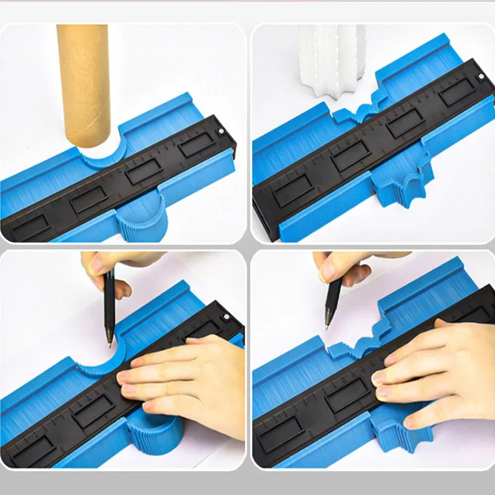 Precision Contour Gauge for Woodworking & Tiling