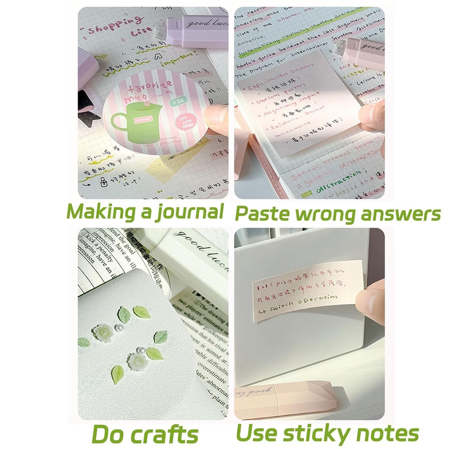 Double-Sided Scrapbooking Tape Roll – Strong Adhesive