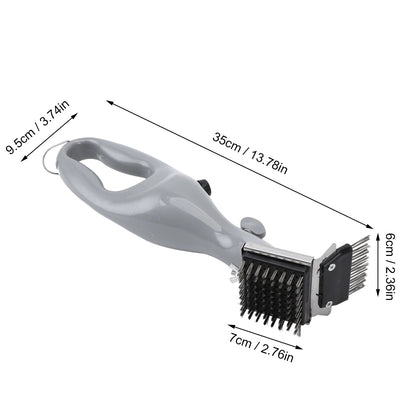 Steam Cleaning BBQ Grill Brush with Scraper