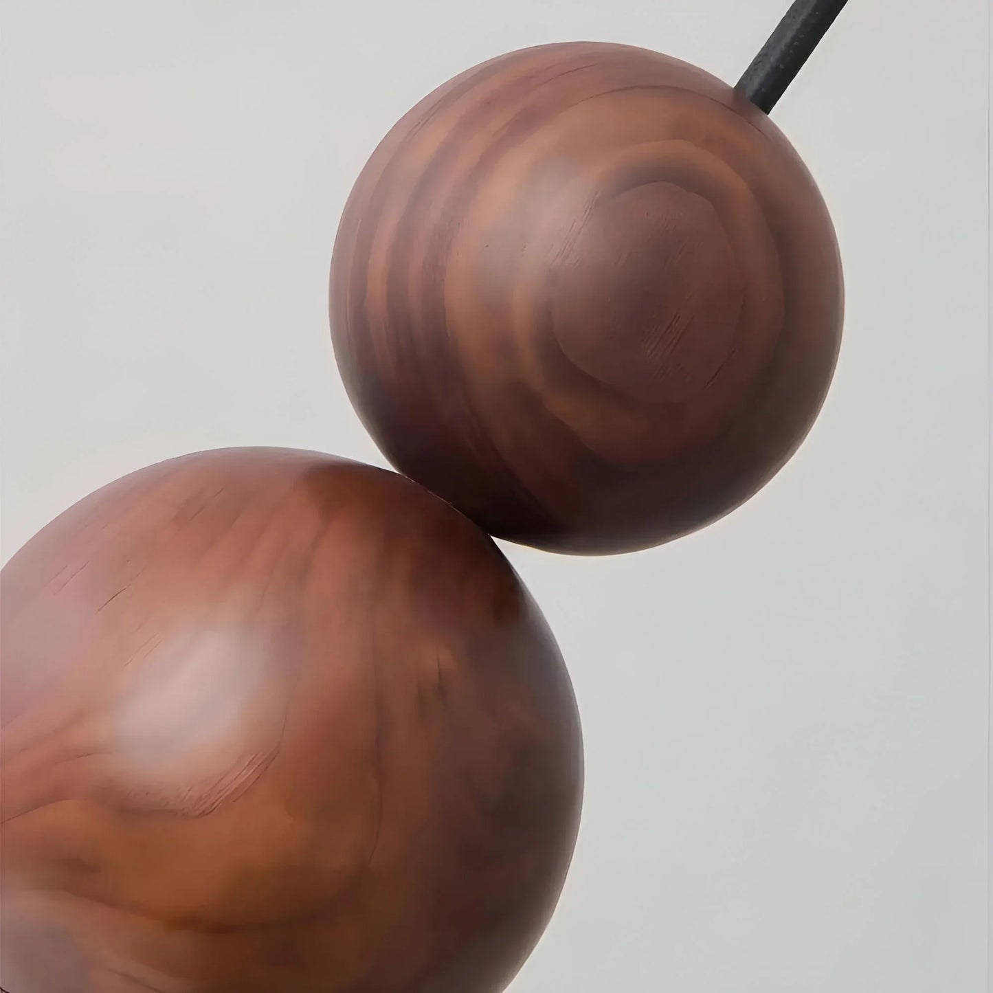 Walnut Brass Wall Light Modern Accent Lamp