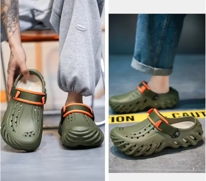 Men's EVA Clogs – Anti-Slip Cushioned Summer Slip-Ons