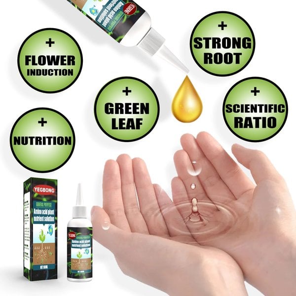 Plant Fertilizer Organic Formula with Amino Acids – 30ml