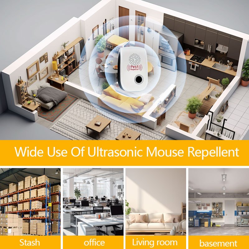 Ultrasonic Pest Repellent – Plug-In Bug & Rodent Control