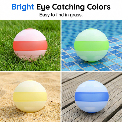 Reusable water balls – Self-sealing for water fights