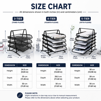 Sliding Paper Organiser